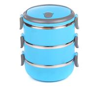 PORTAVIVANDE ERMETICO 2100ML CONTENITORE INOX ABS CONTENITORE PORTA PRANZO