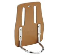 Portavivande in pelle, resistente, con molteplici scomparti, ideale per utensili e uso professionale nella costruzione e nella lavorazione del legno.