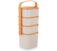 Portavivande Termico 4 Scomparti Scaldavivande Schiscetta Lunch Box Campeggio