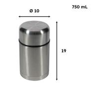 Portavivande termico con custodia - lt 0,75 Ilsa