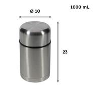 Portavivande Termico Ilsa Acciaio Inossidabile 18/10 Coperchio Thermos Custodia