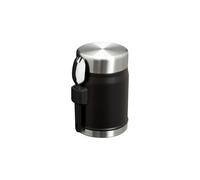 Portavivande termico + Spork Stanley Legendary Black 2.0, 0.4L
