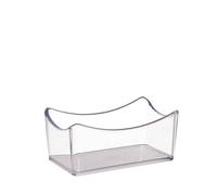 Portazucchero da bar trasparente contenitore per bustine di zucchero