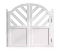 Porte a Battente for Bar, Porta a Battente for Interni in Legno Massello, Porte a Battente for Saloon Bar(White,31.4"x35.4"(80x90cm))