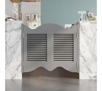 Porte a battente for bar, porte a battente in legno massello for interni, porte for saloon bar, porte a battente con chiusura automatica for fienili, veranda for bar(F,W100xH70cm(39.37x27.55in))