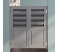 Porte A Battente In Legno Per Bar, Porta A Battente Per Saloon Bar Personalizzata Paravento Divisorio Bidirezionale Per La Privacy Per Bancone Bar Cucina, Veranda D'ingresso(Grey,60x80cm(23.6x31.5in))