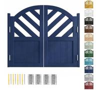 Porte a battente per bar, doppie porte saloon in legno, con cerniere | Porta basculante, Porte Oscillanti Chiusura Automatica, porta battente per cucina camera da letto(Blu scuro,W128 x H100cm)