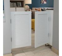 Porte a Battente per Bar, Porta a Battente in Stile Moderno con Cerniere, Elegante Decorazione del cancello d'ingresso, Porta a Battente per dispensa, Bagno (Colore: A,