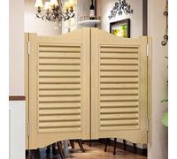 Porte a battente per interni, stile occidentale, chiusura automatica in legno, ideale per bar, portico, bancone d'ingresso