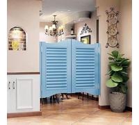 Porte a battente personalizzabili for bar, porte a battente in legno massello for interni, porte for saloon bar, con chiusura automatica, con cerniere in acciaio inossidabile(P,100x80CM)