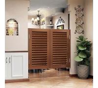 Porte a battente personalizzabili for bar, porte a battente in legno massello for interni, porte for saloon bar, con chiusura automatica, con cerniere in acciaio inossidabile(F,70x120CM)