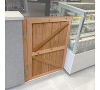 Porte a battente personalizzabili in legno massello, stile retrò non verniciato, stile saloon con cerniere, chiusura automatica, perfette per pareti divisorie interne (larghezza 44 x altezza 36/110 x