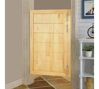 Porte A Bilico Porte Per Caffè,Porta A Bilico Interna In Legno Massello Con 3 Cerniere A Molla,Porta Saloon Mezza Singola Retro Per Veranda,Ingresso Cucina,Scuole,Bagni(Log)