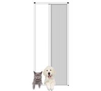 Porte a Fisarmonica a soffietto per interni Privacy, Porta Scorrevole con Telaio in Alluminio e Tessuto Cellulare, Divisorio per Armadio, RV, Terrazza, Doccia