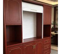 Porte a libro Ante per armadi a scorrimento verso l'alto con binario, ante per armadi a scomparsa personalizzabili, per cucina/soggiorno/soffitta/camera da letto(36x32in/91x81cm)