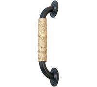 porte a mano, tetto a mano, Maniglia for porta del fienile Maniglia in corda di ferro forgiato nero Maniglia for porta scorrevole in legno Ferramenta for porte di armadi Maniglia for capannoni da giar