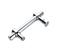 porte a mano, tetto a mano, Maniglia for porta in vetro for doccia, bagno, metallo, distanza dei fori regolabile, maniglia for porta push and pull, set di maniglie for porta con maniglione, portasciug