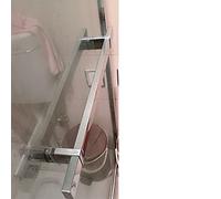 porte a mano, tetto a mano, Maniglia for porta in vetro for doccia, manopola in acciaio inossidabile for cabina doccia con tiranti