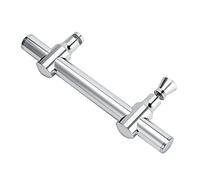 porte a mano, tetto a mano, Maniglia for porta in vetro push pull con distanza dei fori completamente regolabile | Tirare la manopola del pulsante della porta della stalla | Sostituzione portasciugama