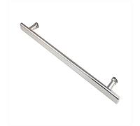 porte a mano, tetto a mano, Set di ricambio for maniglie e maniglie for porte doccia for porte in vetro | Portasciugamani cromato lucido | Manopola for porta scorrevole for schermo doccia(440mm 540mm)