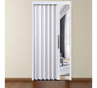 Porte A Soffietto Multiple For Porta, Porta Interna Pieghevole In Alluminio/Divisorio For Porta Scorrevole, Porte Alternative, Facile Da Installare(D,60X80IN(151X203CM))