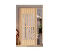 Porte A Soffietto Multiuso for Interni Porta A Soffietto Salvaspazio for Camera Da Letto, Lavanderia E Bagno, Installazione Senza Fori Dimensioni Personalizzabili(WxH 45x80in(113.5x203cm))