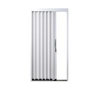 Porte A Soffietto Per Interni Porte A Soffietto Pieghevoli Premium Include Accessori Di Montaggio, Maniglia E Chiusura Per Ufficio/patio/ingresso Bagno/cortile, In Alluminio(52x80in(131x203cm))