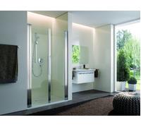Porte battante en corail en deux parties pour installation dans une niche myDay NP2W 90 865-905x2000mm, VB01209020DA1, VB01209020DA1, Cabine doccia: Inquadrare: Argento lucido, Vetro: ESG