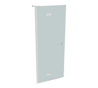 Porte battante Hahn SolvaPro à cadre partiel, 4 coins, avec segment fixe, fixation à gauche, largeur : 800mm, 7T0301182315, 7T0301182315, Cabine doccia: Colore del profilo Bianco Edition Vetro ESG San