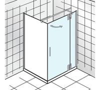 Porte battante HSK K2P sur le panneau latéral pour panneau latéral, 75,0 cm x 200,0 cm, butée droite, 2170075-R-41-120, 2170075-R-41-120, Cabine doccia: Aspetto cromato: Vero vetro TwinSeal