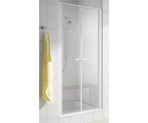 Porte battante Kermi IBIZA 2000 PTD 10018, I2PTD100181AK, I2PTD100181AK, Colorazione: Argento Lucido Opaco Vetro Trasparente Vetro Reale Trasparente