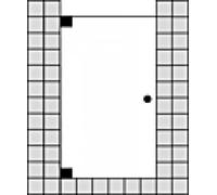Porte battante sur mesure SPRINZ Omega ou porte pour niche, dimensions jusqu'à : 900x2000mm, O20.9CHM, O20.9CHM, Cabine doccia: Parti di montaggio: Cromo, tipo di vetro: cristallo chiaro con SpriClean
