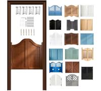 Porte Battente Del Saloon Con Cerniere, Saloon Porta A Metà Strada Per Decorazione Casa E Scale, Porte Del Caffè Per Corridoio Realizzate In Legno Massello