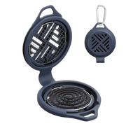 Porte-Bobine - 5 Pouces Support | Silicone Pliable - Porte-Bobine Ignifuge et Antidérapant Résistant à la Chaleur, idéal pour Jardin, Terrasse, Camping, Pique-Nique ou Voyage