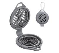 Porte-Bobine - 5 Pouces Support | Silicone Pliable - Porte-Bobine Ignifuge et Antidérapant Résistant à la Chaleur, idéal pour Jardin, Terrasse, Camping, Pique-Nique ou Voyage