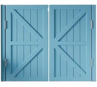 Porte Cafe Oscillanti Porta Interna Saloon Superiore Ad Arco 70x90cm, Porta Interna A Battente in Legno Massello, Grande Porta A Doppia Azione, per Scale Bagno Camera da Letto, A, 120x90cm