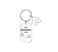 Porte-clés cadeaux pour la maison, nouvelle collection 2024, cadeaux de pendaison de crémaillère, cadeaux immobiliers (Style 1)