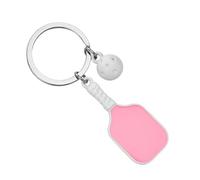 Porte-clés chaîne à billes - 8,6 x 2,3 x 0,3 cm, ornement léger et amusant, accent porte-clés, accessoire pendentif pour sac sur le thème du sport | Charme élé pour les amies, les athlètes, sac à