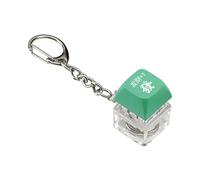 Porte-clés Clavier Fidget - ABS, Mini Jouet Clicker, Design Lumineux LED | Gadget Divertente Portable à Bouton Tactile Tactile Anti-Stress, Jouet Fidget Porte-Clés Pour Clés, Sacs, Étuis De Téléphone
