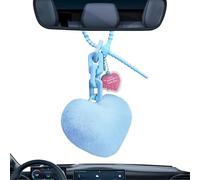 Porte-Clés En Peluche En Forme De Cœur, Doux Accessoire, Mignon Et Confortable | Parfait Pour Femmes, Hommes, Décoration Sac, Auto, Fourre-Tout, Cadeau Personnalisable, Mode, Quotidien