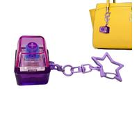 Porte-clés Fidget Toy | Fonctions Multiples | Matériau ABS | Clavier Fidget Porte-clés | Cliqueur De Doigt De Bouton De Clavier | Éclairage Multi-scènes | Pour La Salle De Classe, L'école, Le Travail