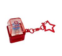 Porte-clés Fidget Toy | Fonctions Multiples | Matériau ABS | Clavier Fidget Porte-clés | Cliqueur De Doigt De Bouton De Clavier | Éclairage Multi-scènes | Pour La Salle De Classe, L'école, Le Travail