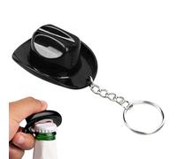 Porte-Clés Ouvre-Bouteille Cool | Anneau De Clés Rétro | Ouvre-Bouteille De Bière Porte-Clés A Forma Di Chapeau De Cowboy | Pour Hommes Et Femmes, Anniversaire, Fête, Bar, Sac À Main, Sac