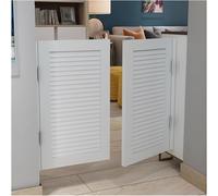 Porte Da Caffè A Battente In Legno Massello, Porta Da Bar In Stile Saloon Con Cerniere, Cancello Con Porta A Battente Da Pub E Caffetteria, Porte Per Maggiordomo Personalizza, W90xH90cm(35.43x35.43in)