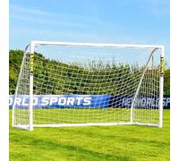 Porte da calcio FORZA Garden [9 misure] | Porte da calcio resistenti alle intemperie | Montaggio rapido: ogni gol conta! (Porta Da Calcio Match, 2,4m x 1,8m)