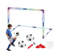 Porte da calcio per bambini per cortile | Porte da calcio all'aperto nel cortile - Schermo per porta da calcio Attrezzatura sportiva portatile per parco giochi al coperto Beach Training Field Practice