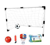 Porte da Calcio per Bambini Punteggio Calcio e Pallacanestro | Set Di Porta Da Calcio Ragazzi Per Spazio Esterno Giardino Cortile Posteriore Patio Campo Sportivo Giochi Area Campeggio