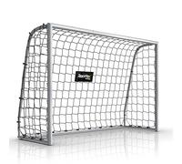 Porte da calcio Racetex per giardino bambini [RESISTENTI ALLE INTEMPERIE] - porta da calcio per bambini e adulti con solida struttura in metallo e picchetti di fissaggio