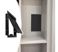 Porte di accesso elettriche compatte per armadietti, soluzioni sanitarie e di riscaldamento, dimensioni cucina da esterno 15-60 cm, design facile da premere 55 x 50 cm/22 x 20 per un accesso rapido
