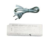 Porte di cablaggio multiple Adattatore di alimentazione for iniettore a 6 porte Driver for luci LED ignifugo 12V 60W for luci a LED(US Plug)